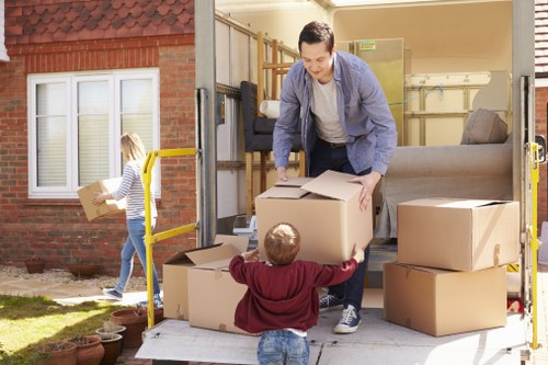 Professional flat removals in Queenspark with movers handling apartment access
