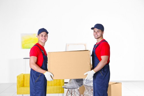 Removal truck ready for local moving service in Queenspark