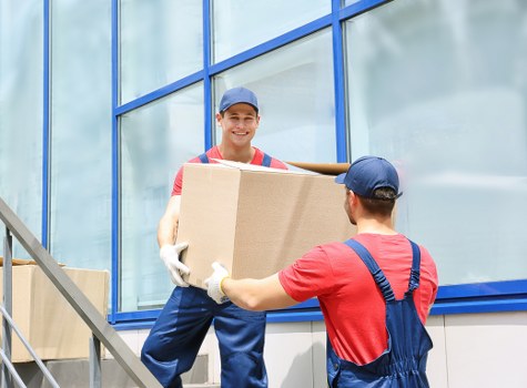 Furniture pick-up service removing bulky items in Queenspark
