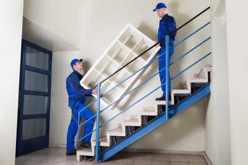 Reporting a service issue during a move or collection