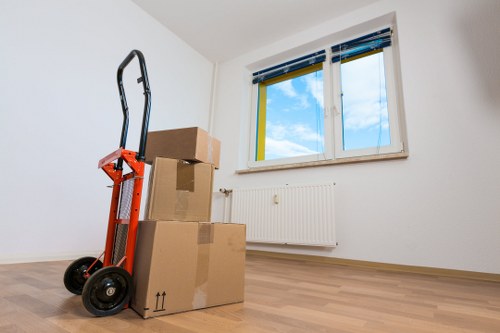 Careful furniture transport for a Queens Park house move